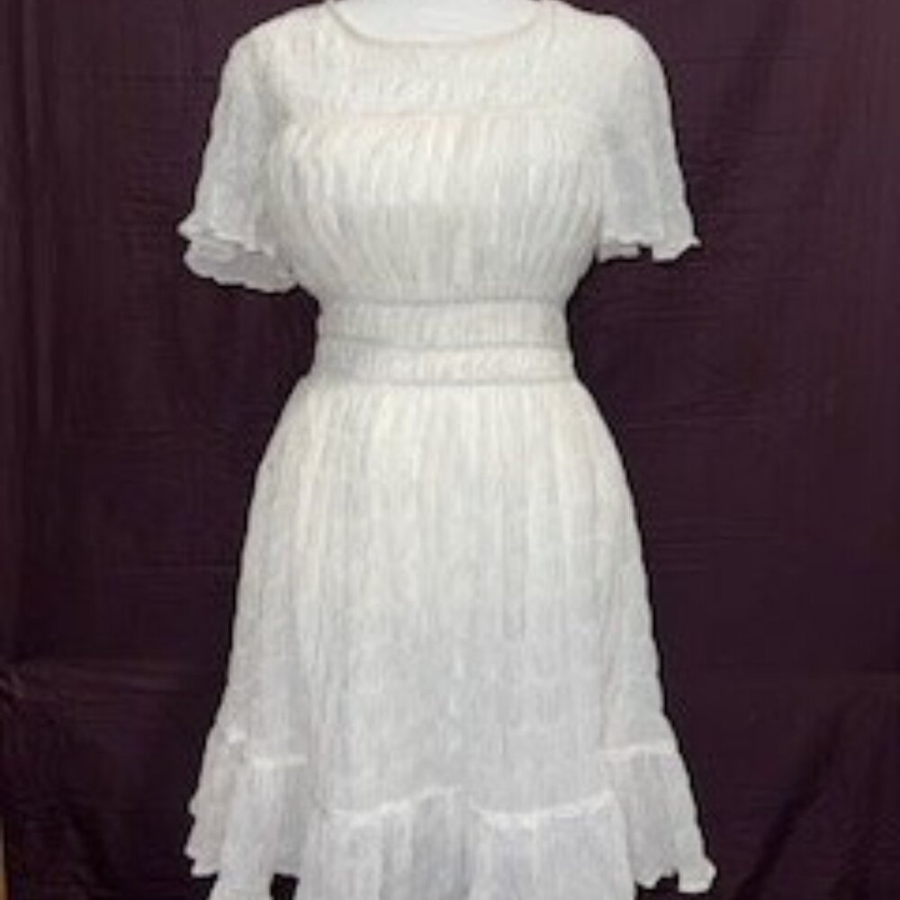 Ensemble white dress